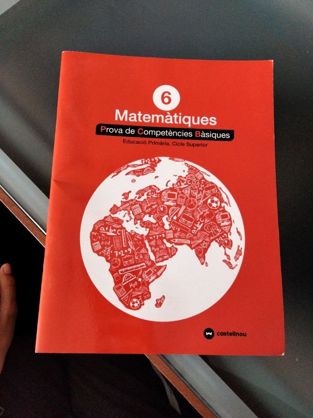 Cuaderno matemáticas repaso 6° primaria