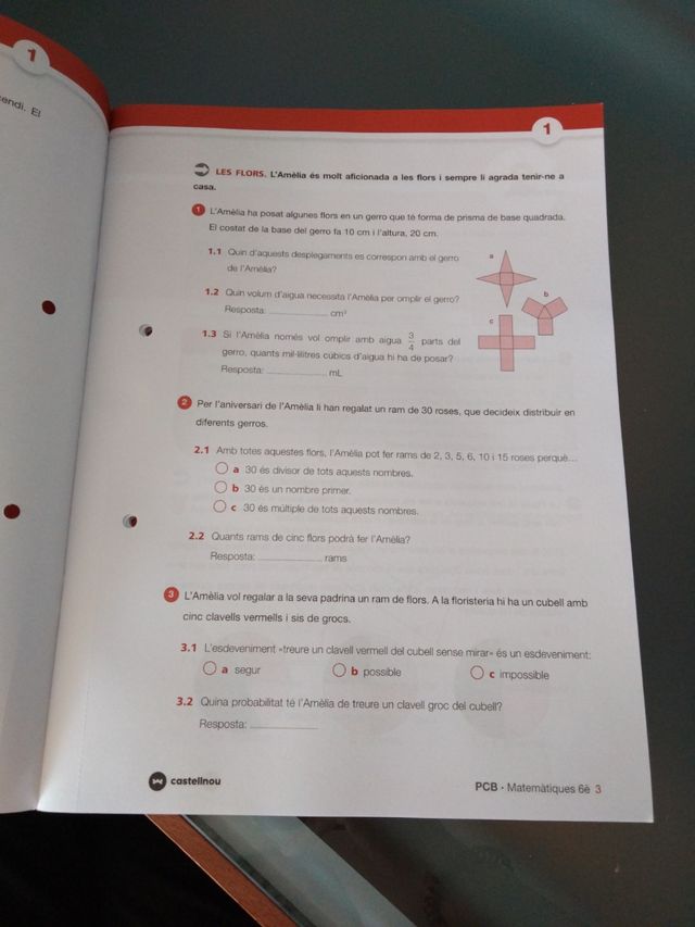 Cuaderno matemáticas repaso 6° primaria