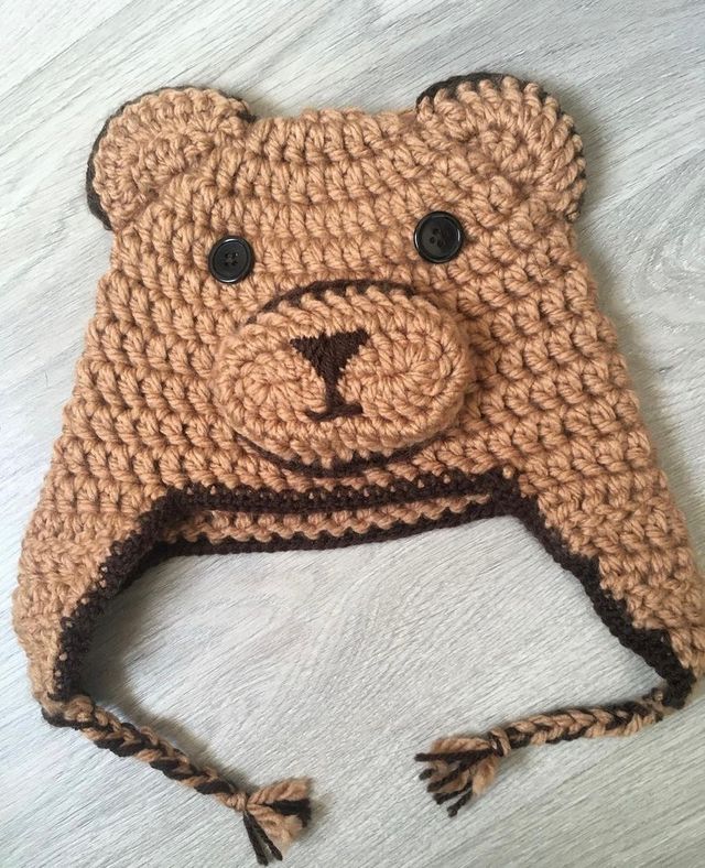 Gorro osito niño