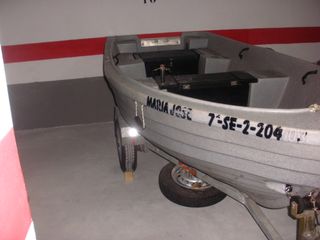 Barco pioner maxi. barca con remolque