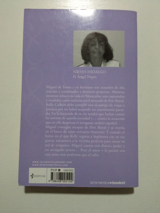 EL ANGEL NEGRO. Nieves Hidalgo