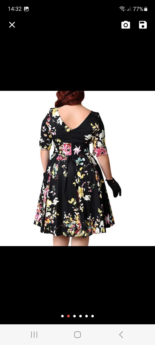 vestido talla grande