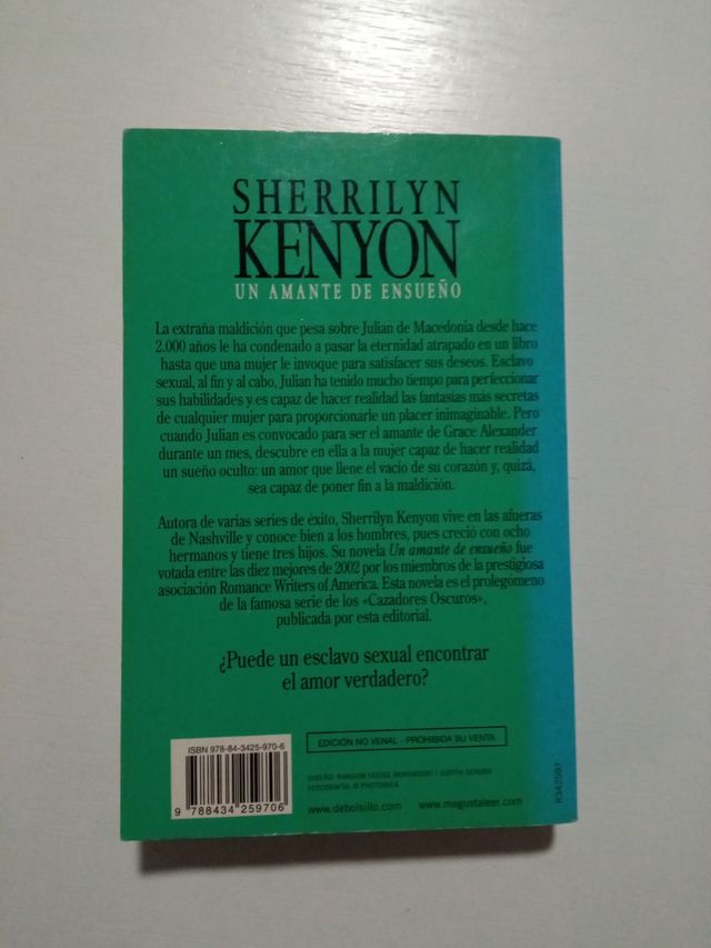 UN AMANTE DE ENSUEÑO. Sherrilyn Kenyon