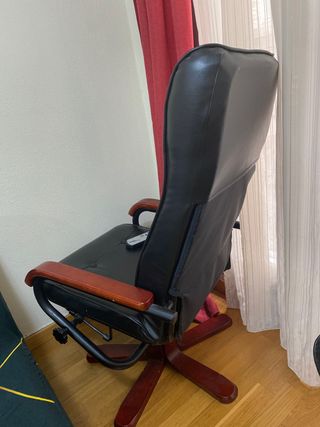 Sillon masaje por vibración con opción de calor