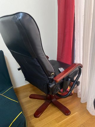 Sillon masaje por vibración con opción de calor