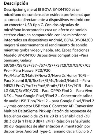 🎤 MICRÓFONO TELEFONO USB BOYA 🎤