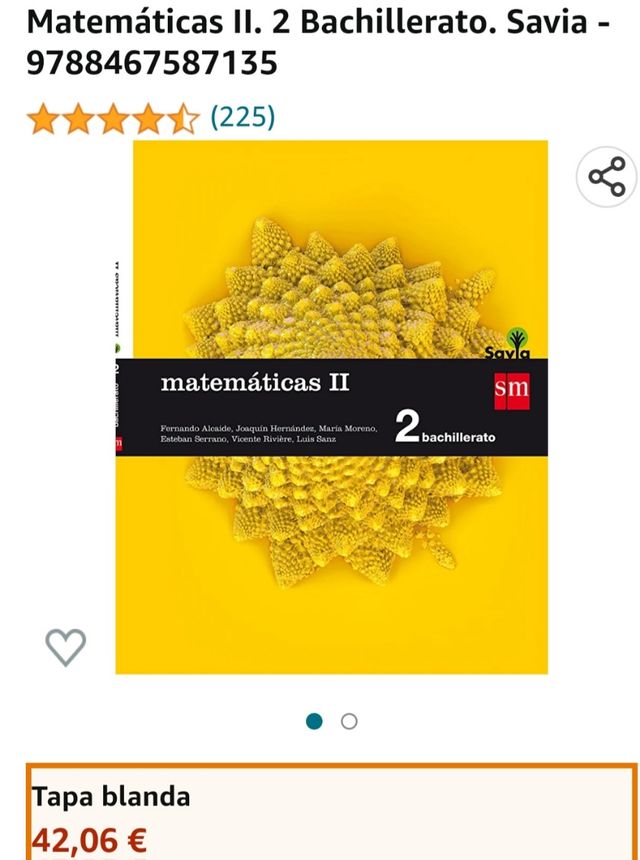 Matemáticas II 2° Bachillerato nuevo