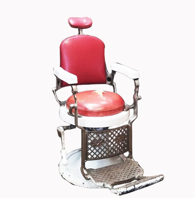 ANTIGUO SILLÓN O SILLA DE BARBERO