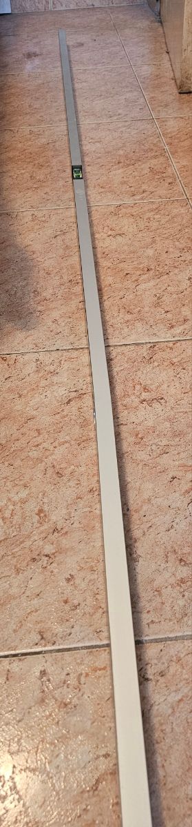 nivel de 2m aluminio, nuevo