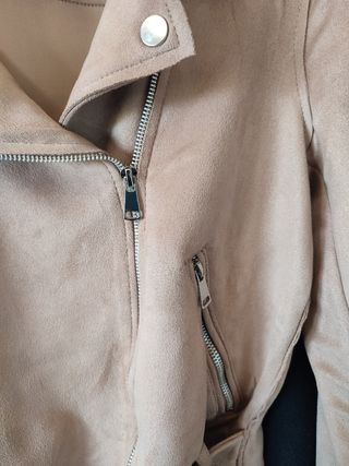 cazadora tipo biker de Lefties talla L
