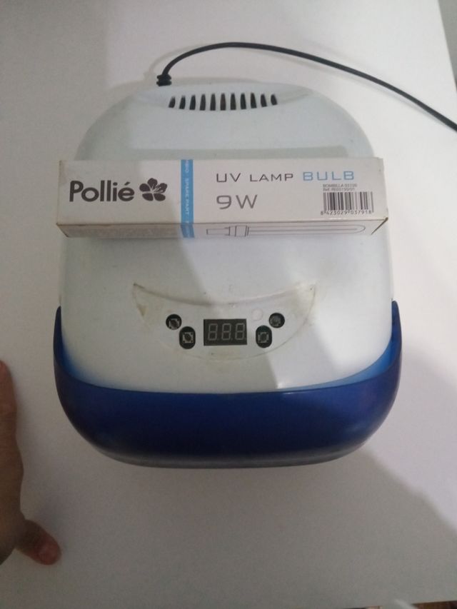 lampara secado de uñas