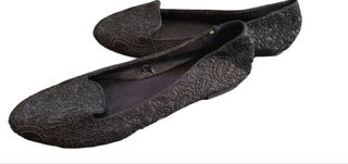 Bailarinas bordadas negro