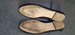 Bailarinas bordadas negro