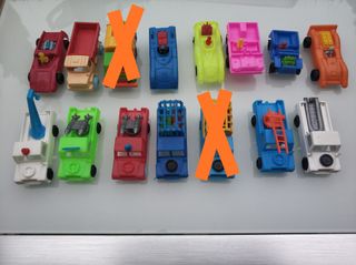 Coches Plástico Vintage