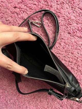 Bolso satinado Zara