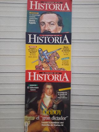 LA AVENTURA DE LA HISTORIA. LOTE