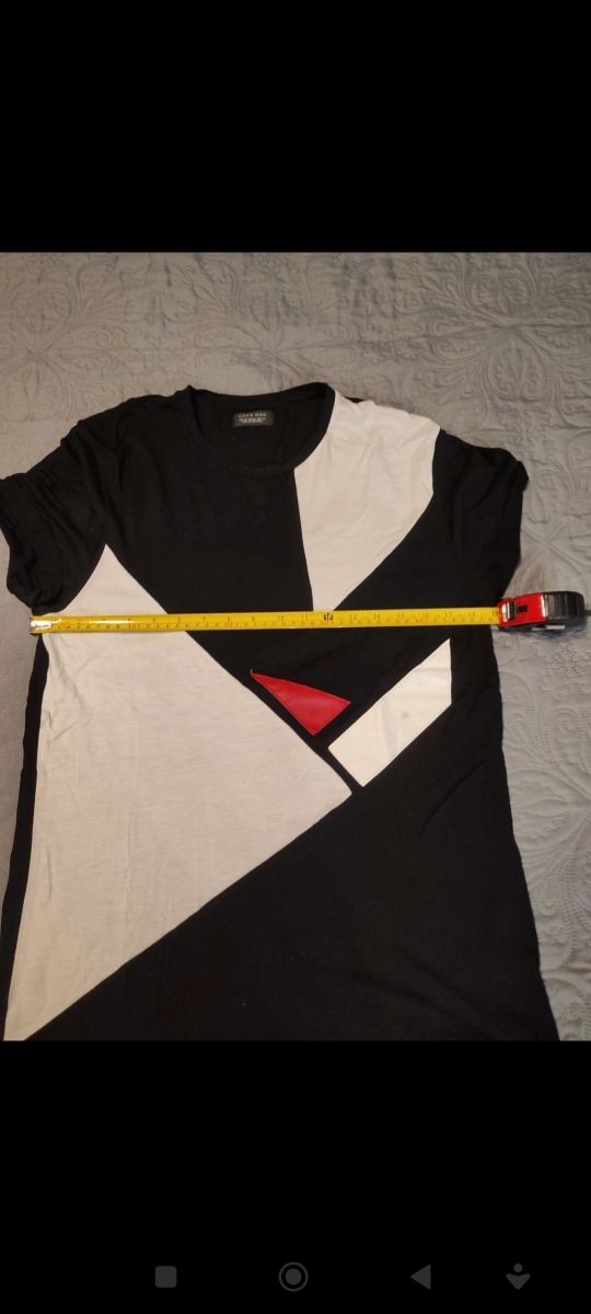 Zara camiseta talla M dibujos abstractos