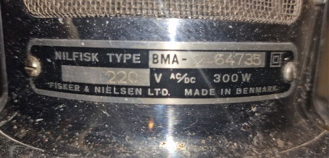 PULIDORA NILFISK ANTIGUA