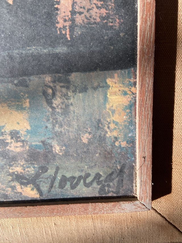 Frederic Lloveras litograph, oiço ofertas