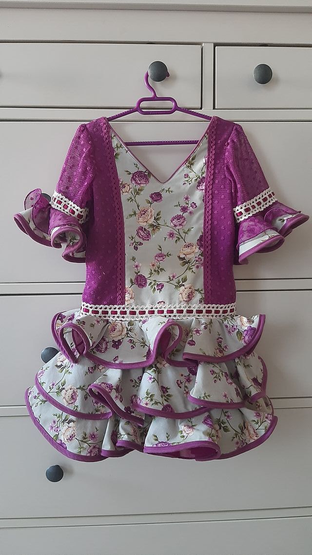Traje flamenca/gitana 3-4 años