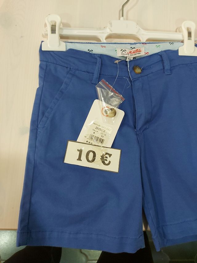 conjunto Bermuda- Camisa T-6 A Estrenar