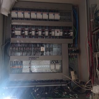 cuadro electrico de control