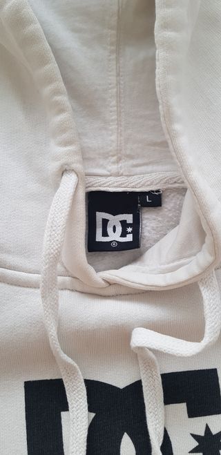 Jersey DC color blanco Talla L infantil