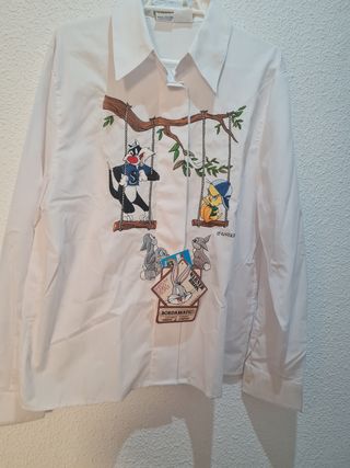 camisa warner bros