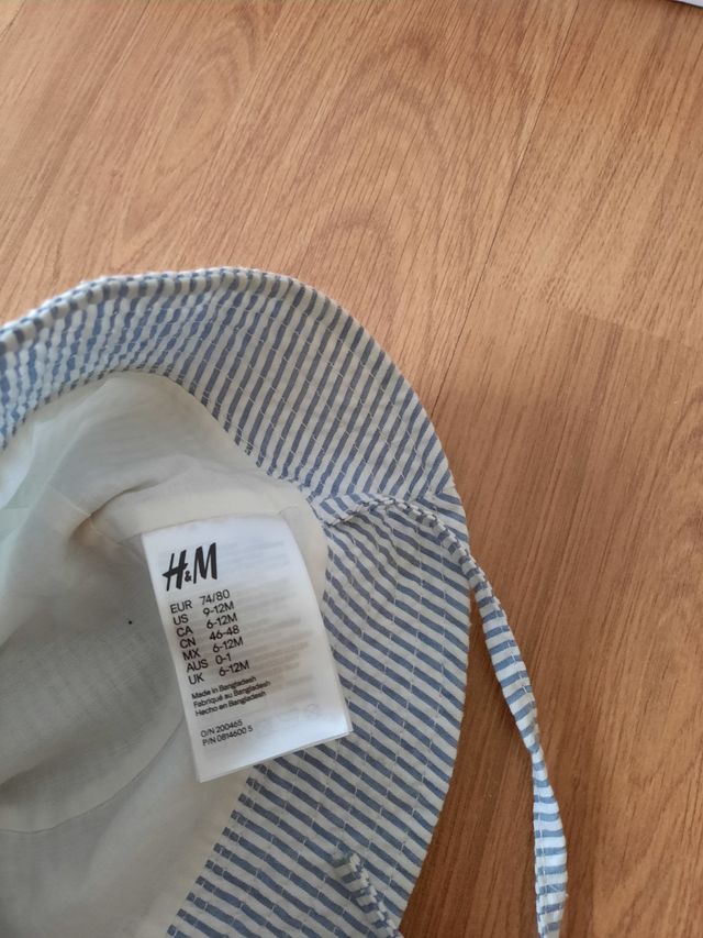 Gorrito bebé a rayas H&M