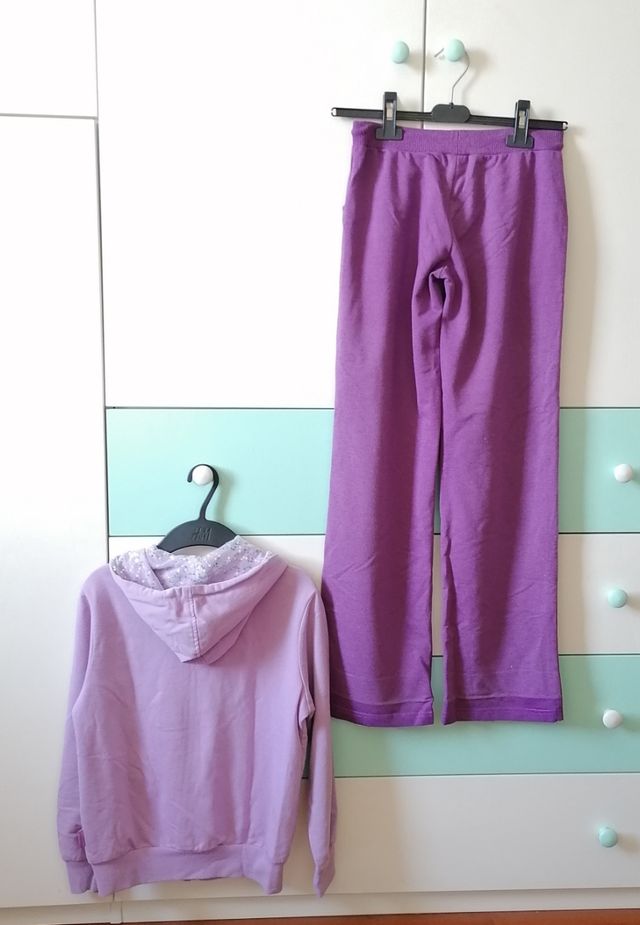 Completo Tuta Bambina/Ragazzina - Colore Viola