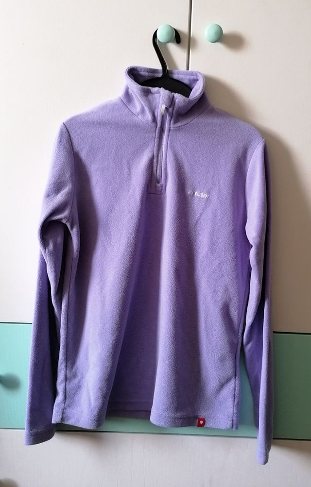 Maglioncino in Pile Bambina/Ragazzina - Violetto