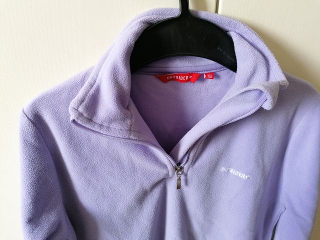 Maglioncino in Pile Bambina/Ragazzina - Violetto