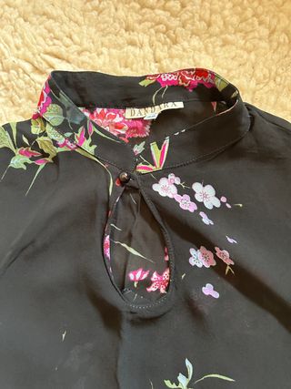 Blusa semitransparente de Dandara