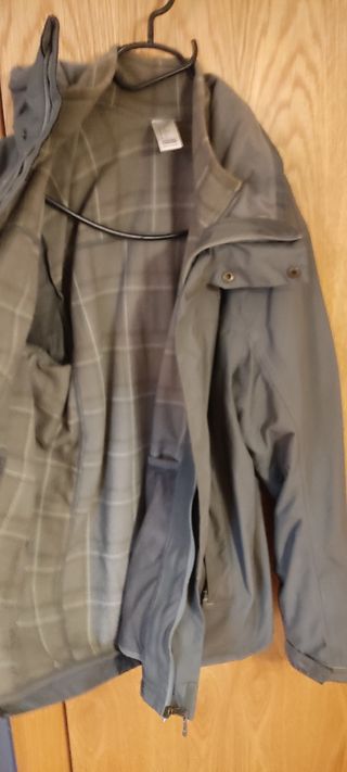 cazadora  hombre Quechua desmontable talla L