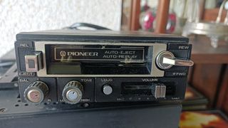 Pioneer casete auto antiguo