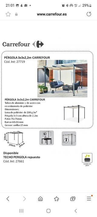 pergola de 3x3