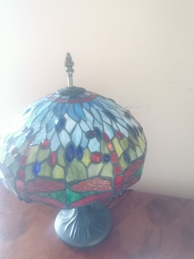 Tiffany table lamp.