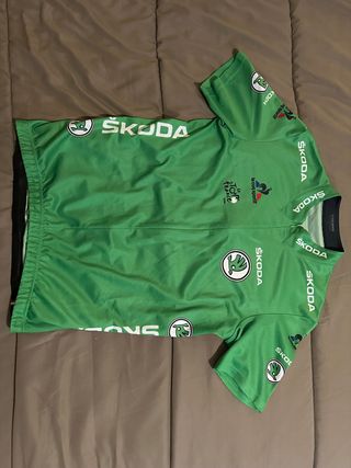 Maillot líder reguralidad tour de Francia 2016 
