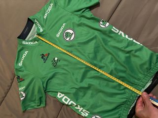Maillot líder reguralidad tour de Francia 2016 