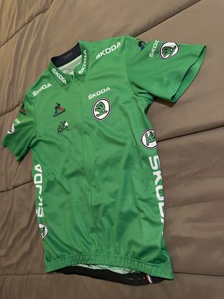 Maillot líder reguralidad tour de Francia 2016 