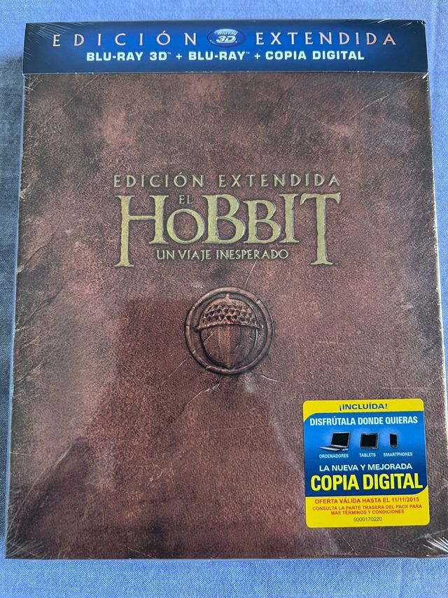 El Hobbit: Un Viaje Inesperado. Blu-ray