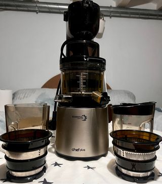 Extractor de zumo de prensado en frio.