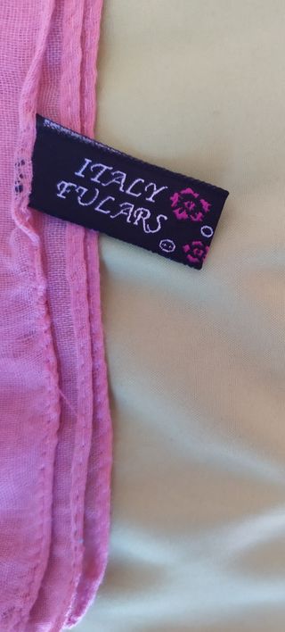 Foulard o pañuelo grande con dibujos indus Italy