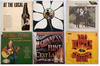 MÚSICA FOLK - 42 discos LPs