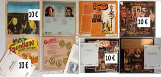 MÚSICA FOLK - 42 discos LPs