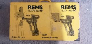 REMS AX-PRESS 15 PRENSADORA AXIAL MANUAL