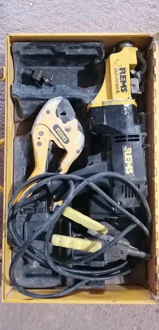 REMS AX-PRESS 15 PRENSADORA AXIAL MANUAL