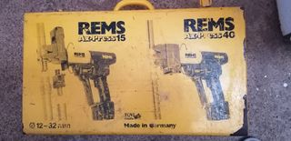 REMS AX-PRESS 15 PRENSADORA AXIAL MANUAL