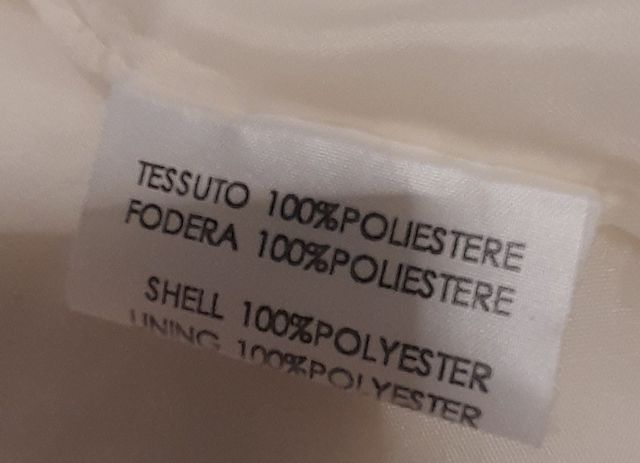 Giacca color panna mezza stagione