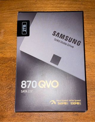 SSD SAMSUNG 870 QVO 2.5" 2TB